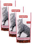 Beaphar SALMON BITS 3x35G - lazac ízű, maláta pasztával dúsított macskaeledel