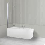 Oltens Készlet sarokkád Oltens Delva 11007000, zuhanyparaván Oltens Sela 23202100 (18018000)