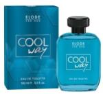 Elode Set 2 x Apa de Toaleta Elode Cool Way, Barbati, 100 ml