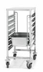 Hendi Tálcaszállító kocsi - 7 x GN 1/1, HENDI, 445x615x(H)945mm (810668) - pepita