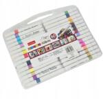  Akril Filctollok, Síkos Tolak, 60 Db, Vízálló Kövekhez, Kerámiához