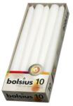 Bolsius Lumanare Conica Bolsius Alba, 10 Bucati (LCA-COB-10-02-A10)