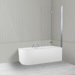 Oltens Készlet sarokkád Oltens Hulda 11002000, zuhanyparaván Oltens Sela 23202100 (18007000)