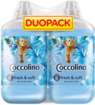 Coccolino Blue Splash öblítőkoncentrátum duopack 2x1700 ml (136 mosás)