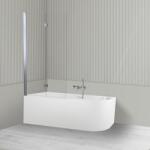 Oltens Készlet sarokkád Oltens Hulda 11005000, zuhanyparaván Oltens Sela 23202100 (18016000)