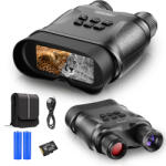 APEXEL Éjjellátó távcső Apexel NV008, FMV bevonat, 32 GB memóriakártya, 2, 3"-os kijelző, megbízható akkumulátor-üzemidő - sportfit