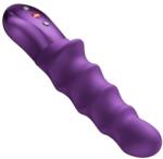  Bordázott pulzáló vibrátor Stronic Surf - Dark Violet