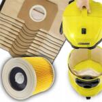 Retoo 10X Porzsák Szűrő Karcher WD3 Wd 3 MV 3 MV3 WD2 Se 4001 K2000 Porszívóhoz (OR1089)