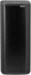 Brabantia 238208 Bo Touch Bin Nyomófedeles Hulladékgyűjtő, 30 L Acél, Matt Fekete