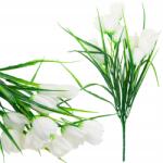 Martom Tulipán Csokor Tulipán Virágok Fehér Csokorban Tulipán Dekoráció (CV07855-1)