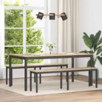 vidaXL pad Sonoma 160 x 35 x 45 cm Faanyag (892603)