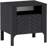  Éjjeliszekrény Mavtoru 110 (Fekete)