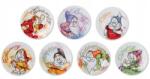  Egan Disney A Hét Törpe 7 darabos desszertes tányérkészlet 19 cm (23YT21A3A9)