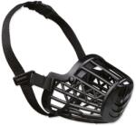 TRIXIE Műanyag szájkosár, kutyáknak, fekete, L, szájhossz 32 cm, pántszélesség 8 cm (17606)