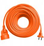 Plastrol Narancssárga kerti-építőipari hosszabbító 20m 2x1mm2 2500W (W-99034)