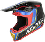 ACERBIS Whoops graphic black-blue bukósisak (0026829-316)