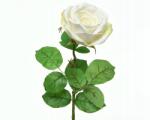 24garden Virág Rózsa Virág XL 68 cm fehér, Kaeming (dekoracja ozdoba jak żywe)