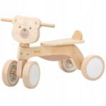 Viga Toys PolarB Fa Lovas Maci Barna Puha Kerekek Viga Toys (44326)