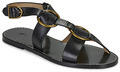 Ralph Lauren Szandálok / Saruk POLO RING SANDAL Fekete 37