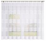  Függöny Kész Szép Szalagos Vízszintes Csíkos Modern Passos New 600x160 (wymiar 280,00 x 700,00 cm)