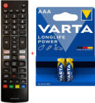  Set telecomanda TV LG AKB76037605 cu baterii AAA (LONG2)