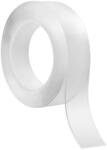 REBEL Banda dublu-adeziva reutilizabila 30x2mm 3m transparenta REBEL (NAR0440) - pretexpert