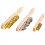 S&R Kézi drótkefe többsoros S&r 3db (135003290)