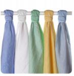 XKKO Régi idők muszlin pelenka organikus pamutból 70x70 5 db Pasztell (716)