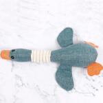 Nunbell Kisállat csipogós vászon liba - Kék