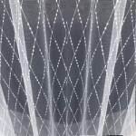  Modern Függöny Prémium Hímzett Szoba Nappali Kész 300x250 4744 (erfcew456)