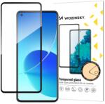 Wozinsky Tempered Glass Full Glue Super Tough Screen Protector Full Coveraged with Frame Case Friendly for Oppo Reno6 4G black