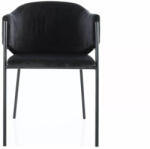 Bono Velvet Fekete Bársony Étkezőszék Matt Fém Vázzal (SIG-BONOVCC)