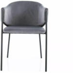 Bono Velvet Bársony Étkezőszék Szürke Fém Vázzal (SIG-BONOVCSZ)