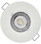 EMOS Simmi Led spotlámpa, fehér, kör alakú, 5W meleg fehér (ZD3121)
