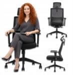  Ergonomikus Irodai Fotel Forgószék Állítható Gamer Szék Íróasztalhoz (Fotel Ergonomiczny Biurowy GK3 Premium czarny)