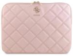 GUESS Husa Guess 4G Quilted compatibila cu laptop 14 inch Pink (3666339210878) Geanta, rucsac laptop