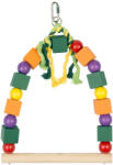 Duvo Plus Colorful Birdswing - Цветна люлка за птици с дървени кубчета 20x29 см