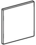 Geberit Capac decorativ pentru sistem de actionare pisoar Geberit Geberit 116069FW1 (116069FW1)