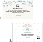 Baby Panda 2. Ajándékkártya - Babalátógatóra