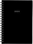 Next Agenda 2026 Basic XL Zilnic Spiral Neagră 21x29 cm Posibilitate de Personalizare (02065-09)