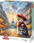 Art Puzzle Пъзел Art Puzzle от 260 части - Котка-художник в Париж (40270)