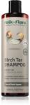 Folk & Flora Birch Tar mélyen tisztító sampon száraz és viszkető bőrre 400 ml
