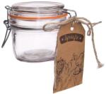 Orion Fedővel ellátott tégely, Orion, Üveg, Átlátszó, 220 ml (126418)