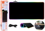 JEQANG Gaming egérpad, Jeqang, RGB LED világítás, 90x40cm, vízálló, csúszásgátló, fekete (ann5905991030348)