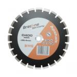 Breckner Disc diamantat segmentat 400x25.4mm, segment 12mm pentru asfalt-beton, caramida, sapa Breckner Germany Disc de taiere