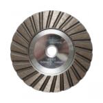 Breckner Disc diamantat turbo segmentat tip cupa 100mm, filet M14, grosier din aluminiu pentru slefuire marmura Breckner Germany Disc de taiere