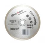 Breckner Disc diamantat continuu fractionat 230x30/25.4mm, segment 10mm pentru gresie, faianta, ceramica dura, marmura Breckner Germany Disc de taiere