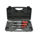 Bedax Set clichet reversibil extensibil 1/2, 3/8, 1/4 Breckner Germany
