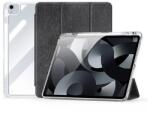 Dux Ducis Dux ducis unid tabletvédő álló, textil hatású, aktív flip, oldalra nyíló, trifold, asztali tartó, ceruza tartó, fekete, kompatibilis: Apple IPAD Air 13, 2025, / IPAD Pro 12.9, 2022, / IPAD Pro 12.9, 2