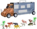 RAYA TOYS - Rinocer cu animale, 11 piese (508122082) Figurina